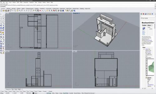 3D model for Micro ATX PC custom case