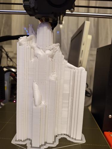 3D print of Ciri model